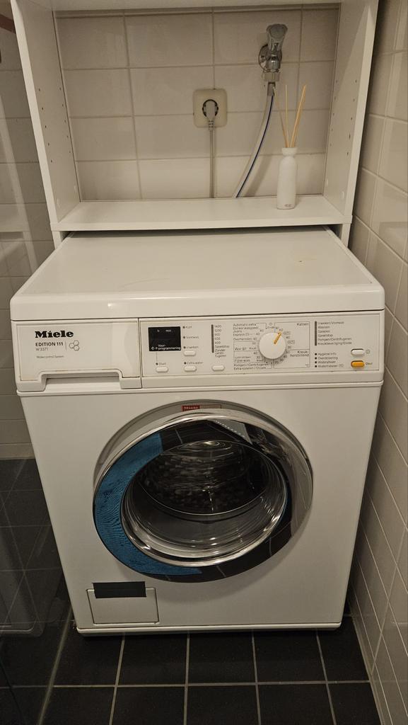 Miele Wasmachine W3371 Edition 111 Watercontrol 1400 rpm, Witgoed en Apparatuur, Ophalen, Gebruikt, Voorlader, Kort programma