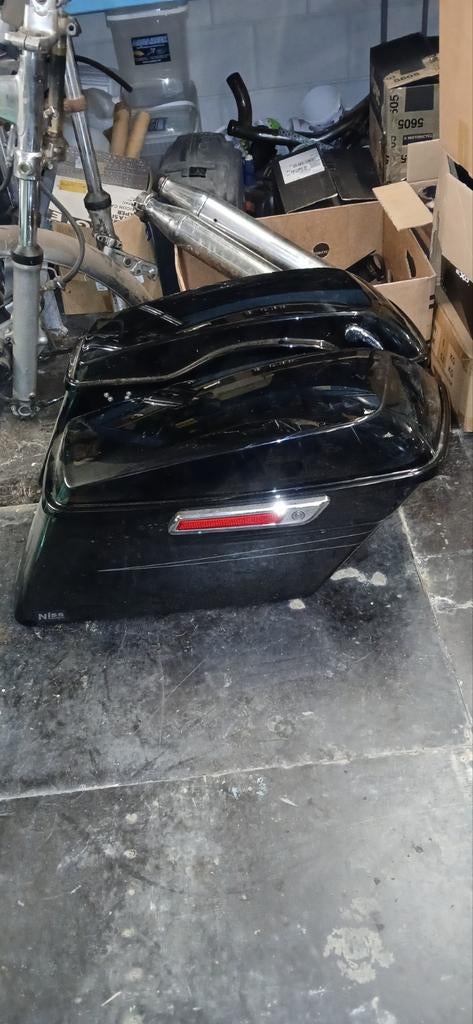 Harley-davidson koffers, Ophalen of Verzenden, Gebruikt