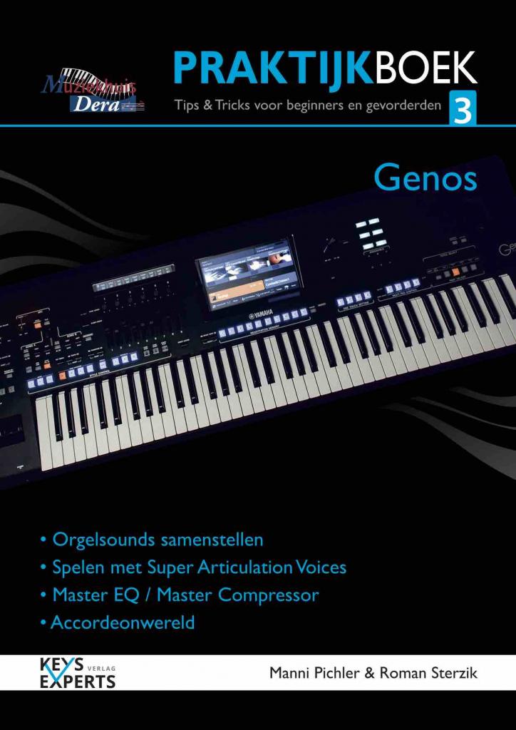 Yamaha Genos Praktijkboek 3 Tips & Tricks van Keys Experts, Niet ingevuld, Niet ingevuld, Ophalen of Verzenden, Niet ingevuld