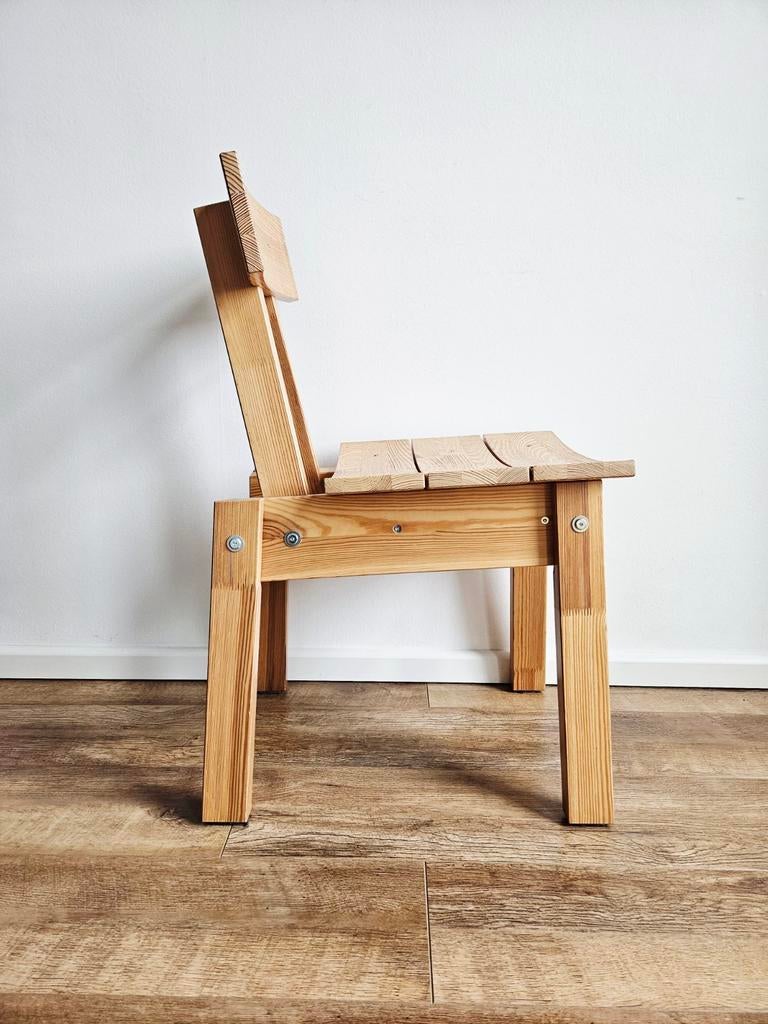 Piet Hein Eek | Limited Edition | IKEA Industriell Stoel, Huis en Inrichting, Stoelen, Zo goed als nieuw, Eén, Hout, Overige kleuren