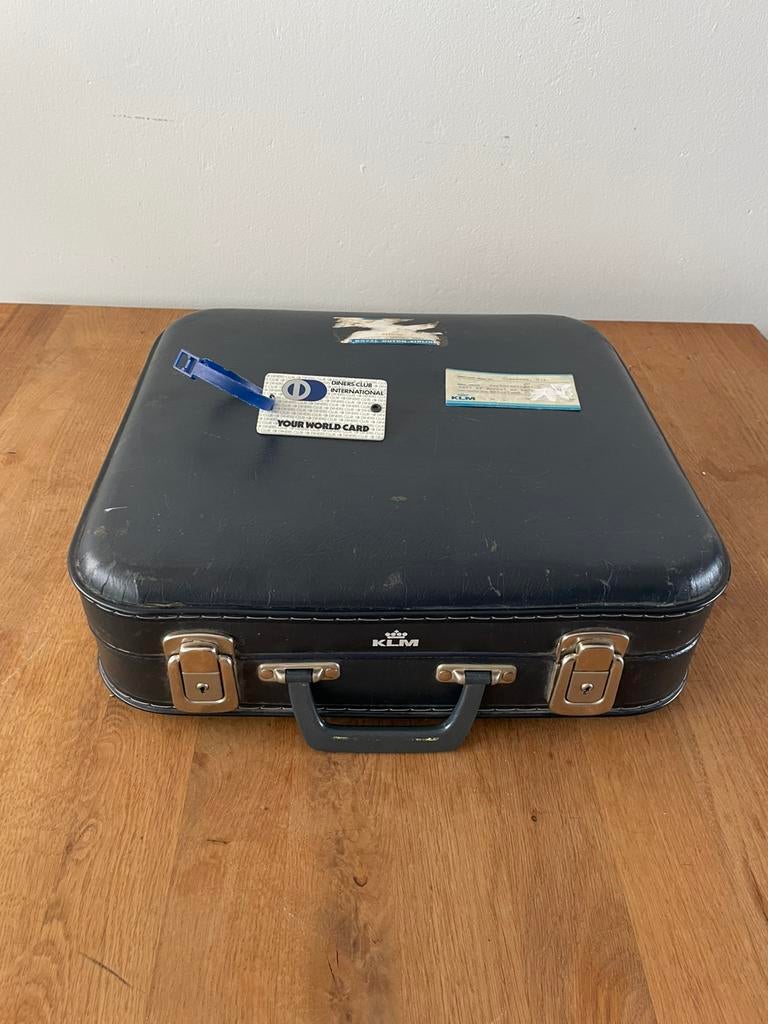 KLM vintage koffer, Ophalen, Overige materialen, Gebruikt, Minder dan 50 cm