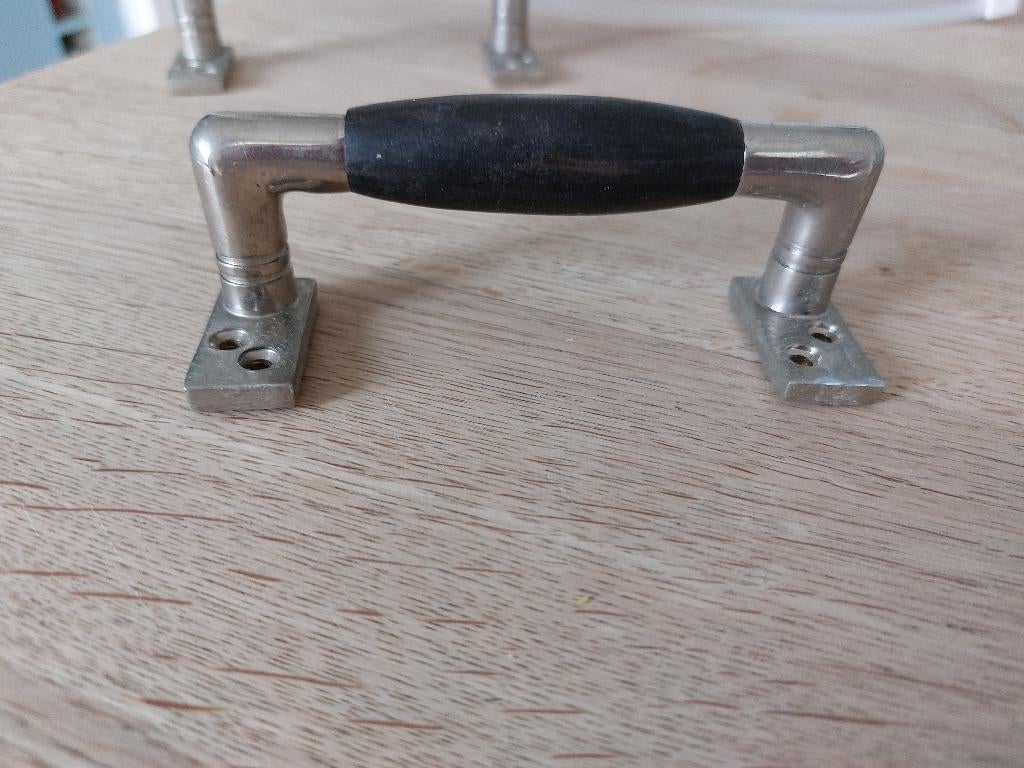 Originele jaren 30 raamgrepen, Ophalen of Verzenden, Gebruikt, Koper of Messing, Overige typen