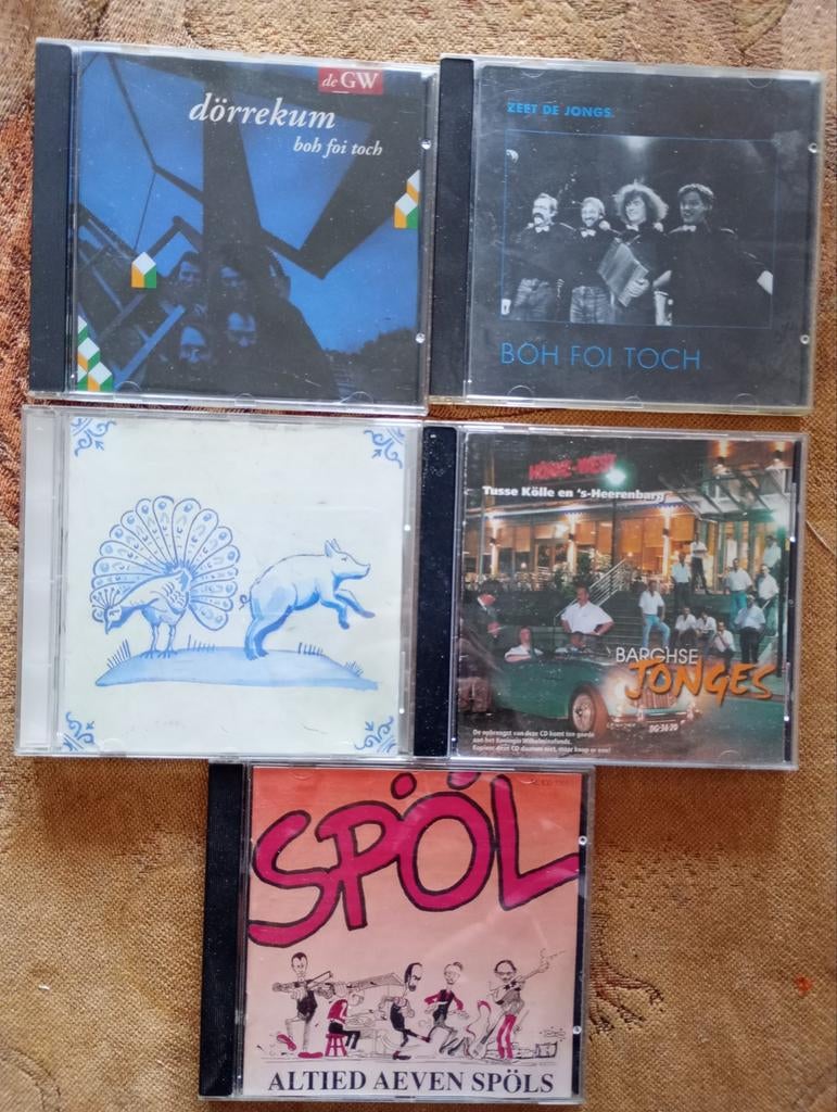 Boh Foi Toch, Spöl en Barghse Jongens cd's, Verzenden, Gebruikt, Europees