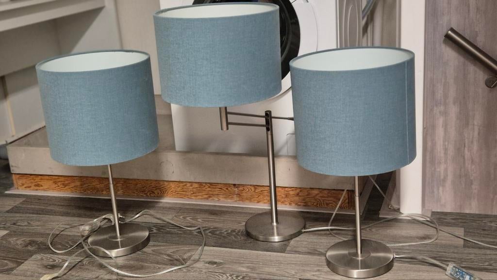 3 Schemerlampen, Ophalen, Stof, Minder dan 50 cm