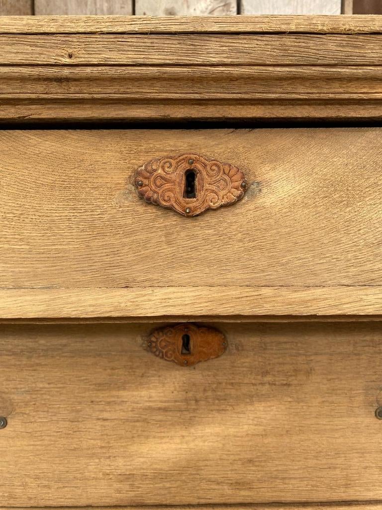 Antieke blank eiken kast chiffoniere ladekast, Ophalen