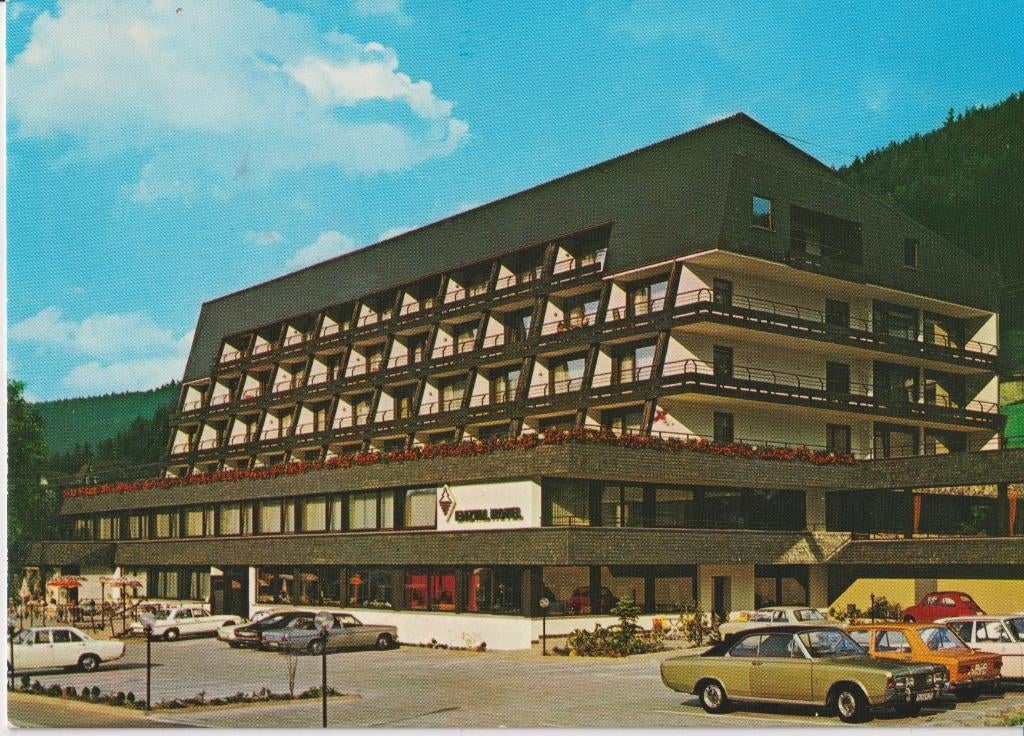 Duitsland, Enzklösterle, met auto's, Ford Taunus P7, Ophalen of Verzenden, 1960 tot 1980, Ongelopen, Duitsland