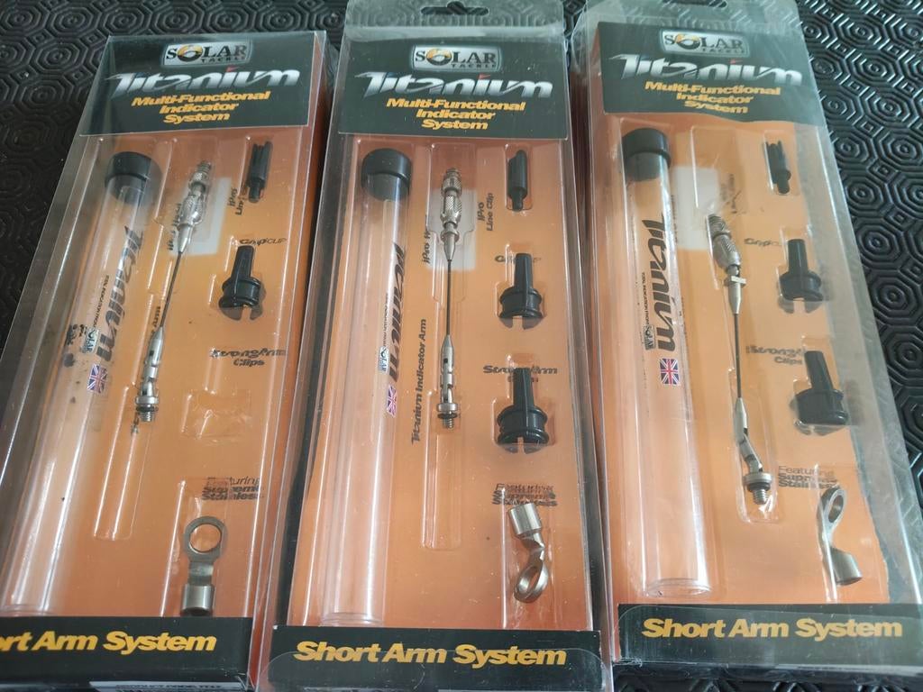 Complete solar hanger set, Watersport en Boten, Hengelsport | Witvissen, Ophalen of Verzenden, Zo goed als nieuw, Complete set