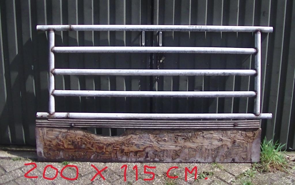 💥 Koeien hek / tussen hek / zware uitvoering / 200 x 115💥, Ophalen, Gebruikt