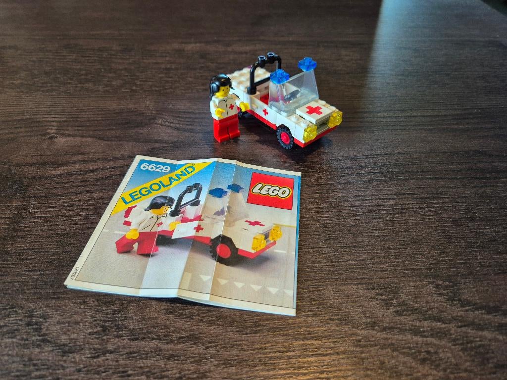 LEGO 6629 Ambulance, Ophalen of Verzenden, Gebruikt