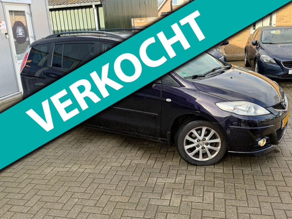 Mazda 5 2.0 TS CLIMA AIRCO, Gebruikt, 7 stoelen, Origineel Nederlands, 600 kg