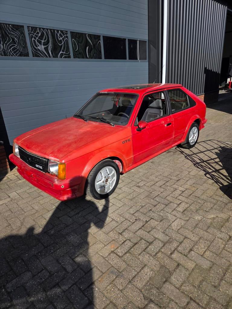 Opel D Kadett GTE 1.8 injectie, Auto's, Voorwielaandrijving, Bedrijf, Hatchback, Rood