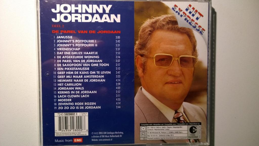 Johnny Jordaan - Deel 2 De Parel Van De Jordaan, Ophalen of Verzenden, Zo goed als nieuw, Levenslied of Smartlap