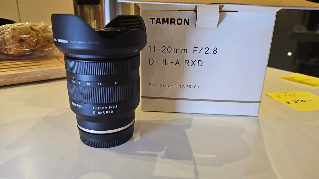 Tamron 11-20mm F/2.8 Di III-A RXD voor Sony E (APSC), Audio, Tv en Foto, Fotografie | Lenzen en Objectieven, Ophalen of Verzenden