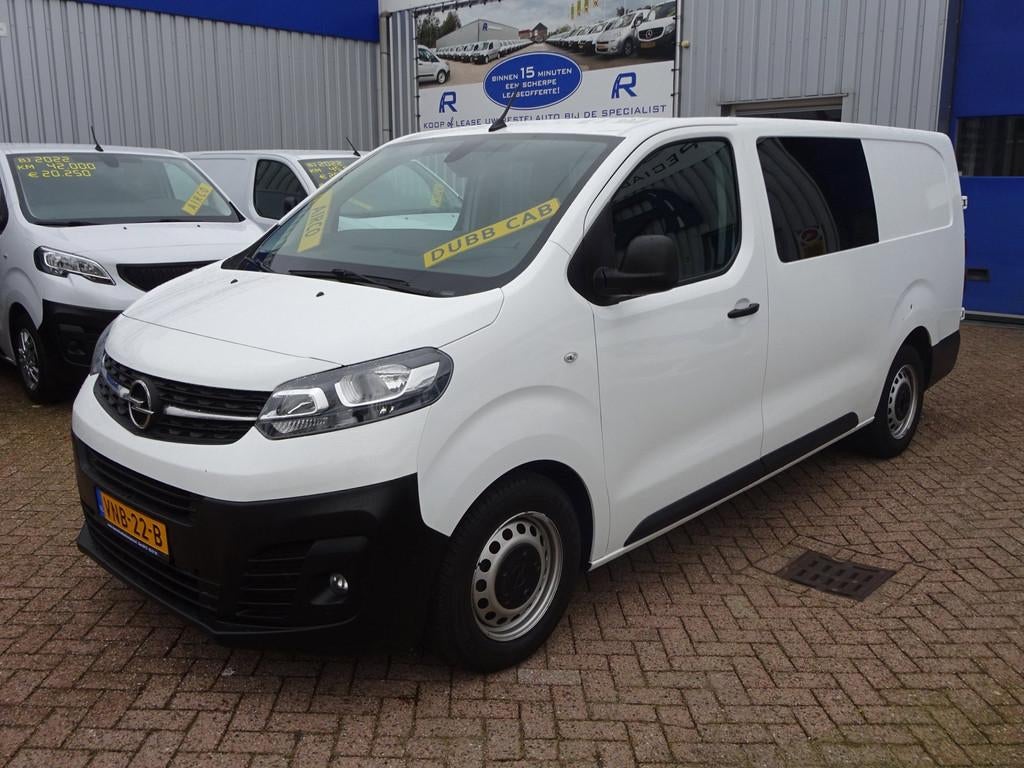 Opel Vivaro 2.0 CDTI L3H1 DUBBELE CABINE AIRCO NAVIGATIE CAM, Auto's, Voorwielaandrijving, Stof, Gebruikt, 4 cilinders