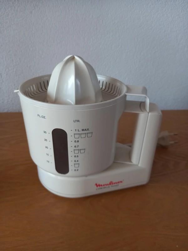 Moulinex citruspers, Ophalen of Verzenden, Zo goed als nieuw, Elektrisch, Citruspers