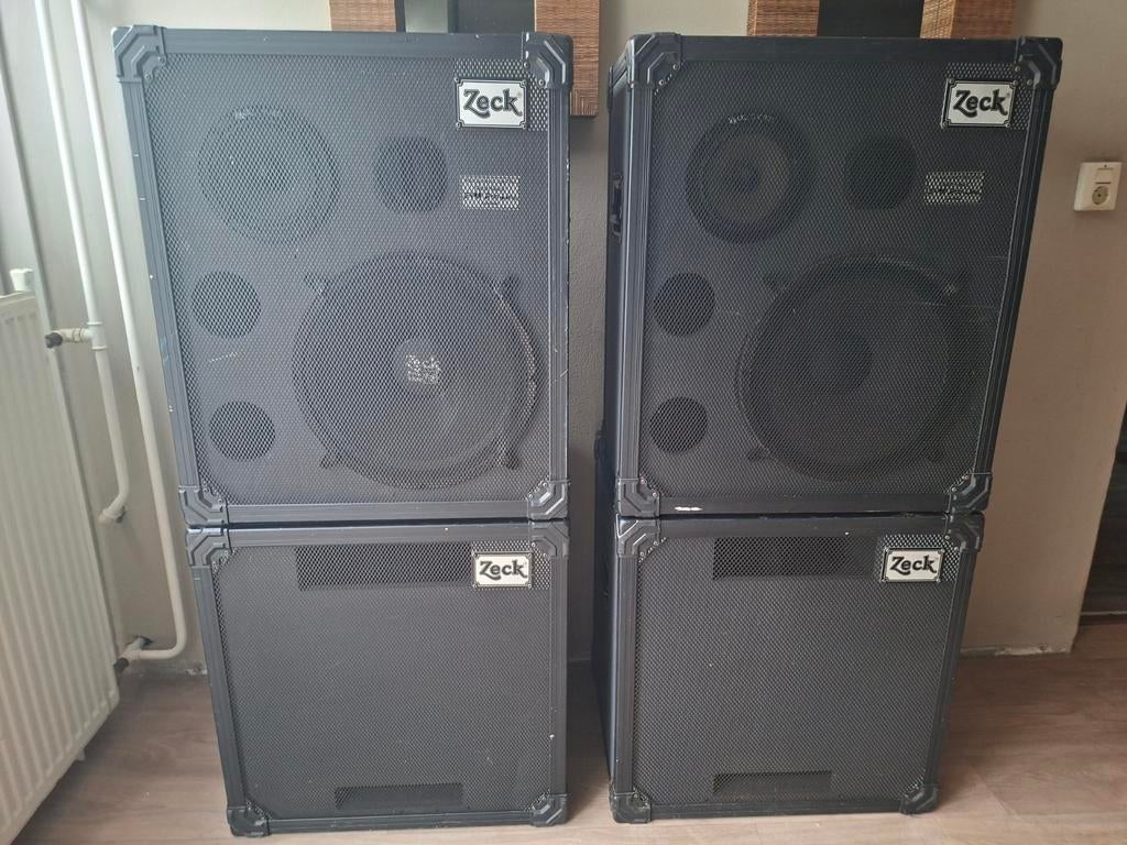 Proffesionele PA boxen, Ophalen, Gebruikt, Minder dan 500 watt