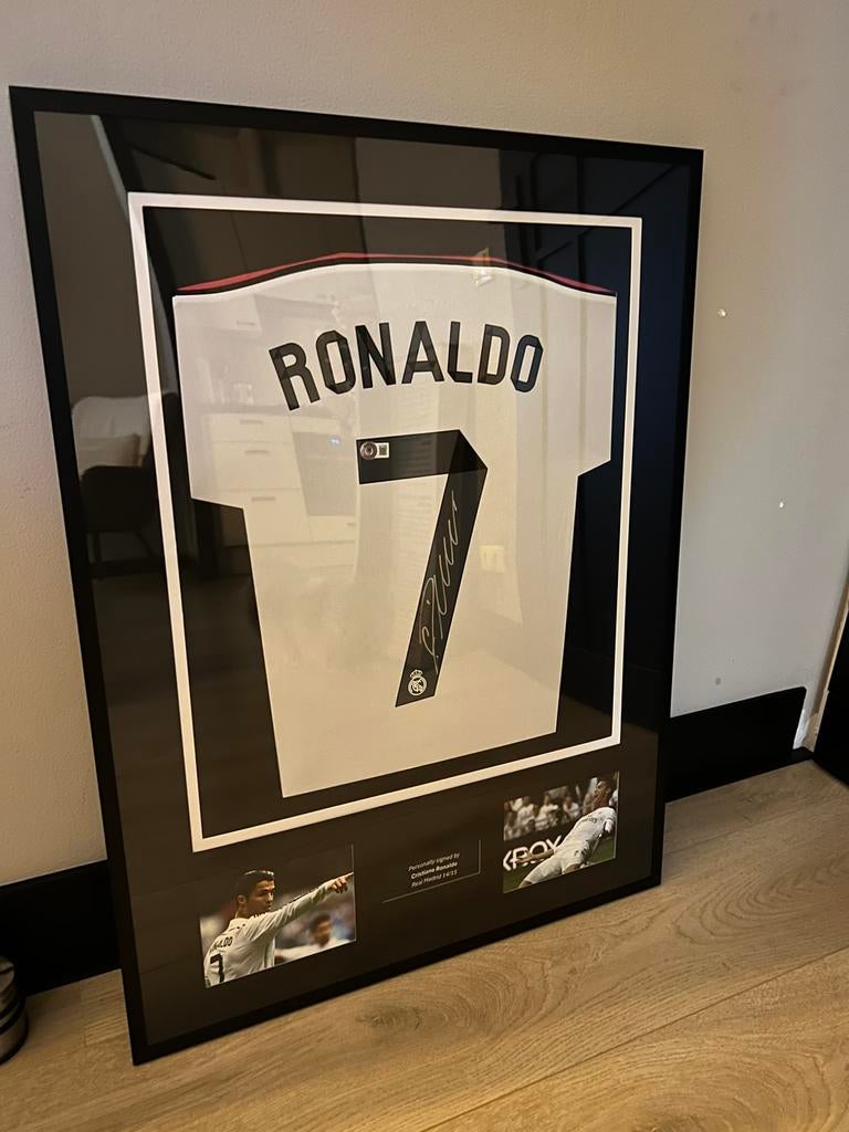 Cristiano Ronaldo Real Madrid 2014/15 Beckett Witnessed, Ophalen, Zo goed als nieuw, Buitenlandse clubs, Shirt