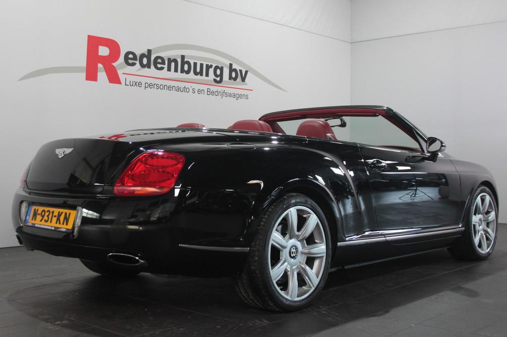 Bentley Continental GTC 6.0 W12 - Leder - Memory - Camera -, Automaat, Gebruikt, 4 stoelen, Zwart