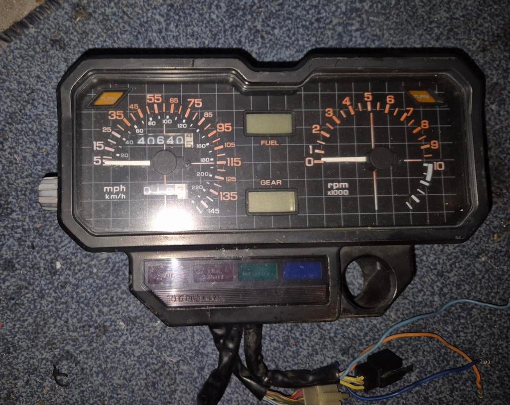 Kilometerteller/cockpit Honda Nighthawk cbx650sc RC13, Motoren, Ophalen of Verzenden, Gebruikt