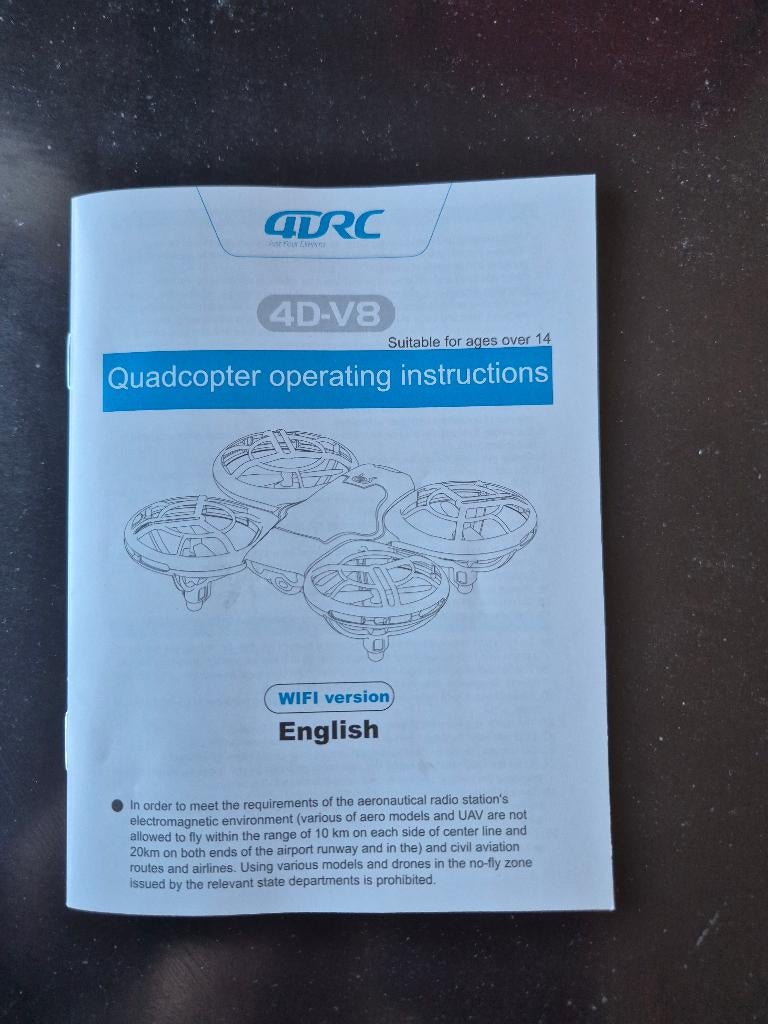 drone 4DRC mini, Audio, Tv en Foto, Drones, Ophalen of Verzenden, Nieuw, Overige merken, Standaard kwaliteit