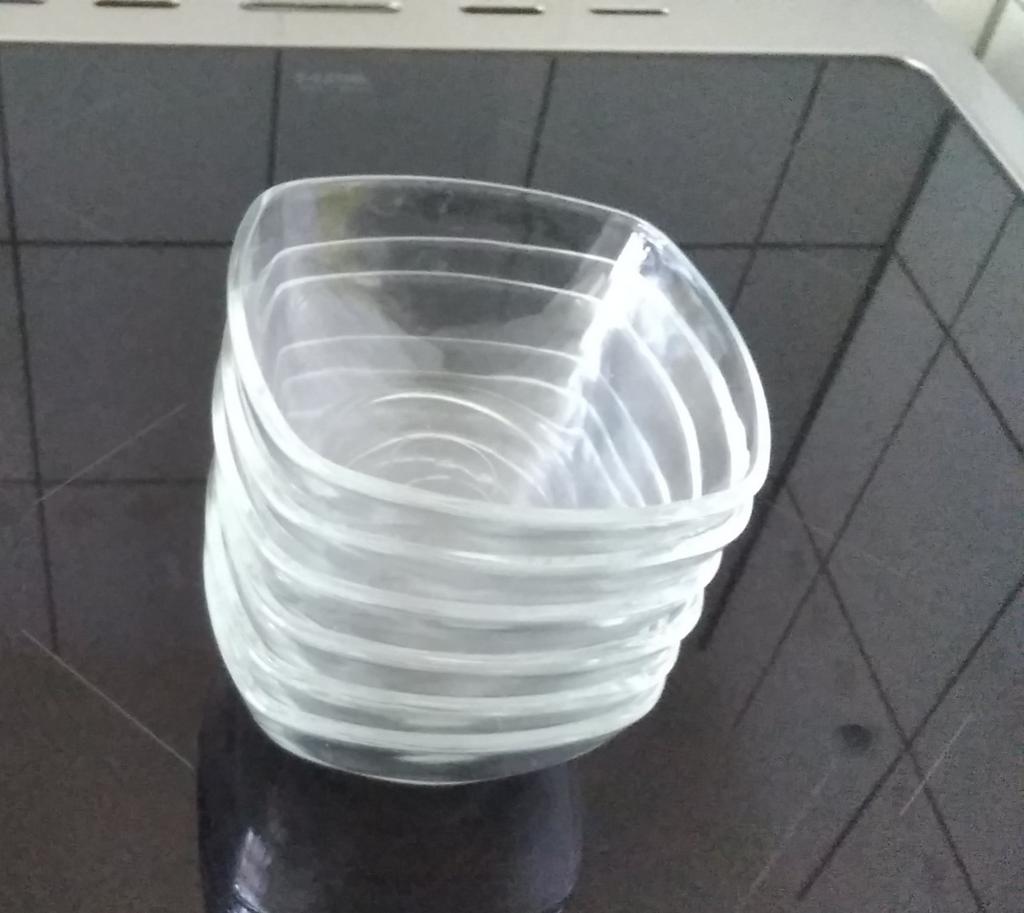 6x dessert schaaltjes, Ophalen, Nieuw