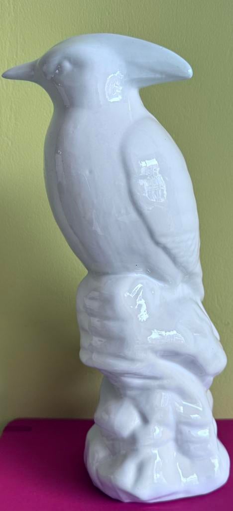 Pol’s Potten witte vogel van porselein - spaarpot, Verzamelen, Ophalen of Verzenden, Zo goed als nieuw, Dier