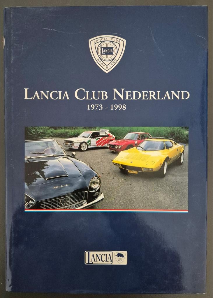 Lancia Club Nederland Jubileumboek 1973-1998, Boeken, Lancia Club Nederland, Ophalen of Verzenden, Zo goed als nieuw, Overige merken