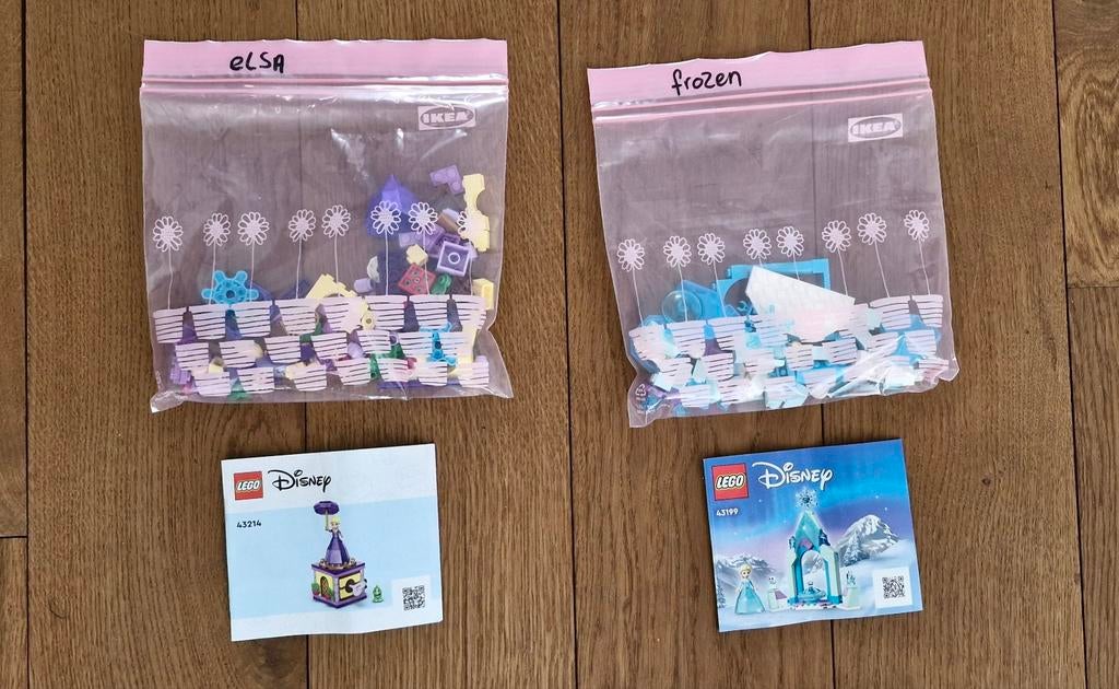 Lego Disney (Rapunsel,  en Frozen), Ophalen of Verzenden, Zo goed als nieuw