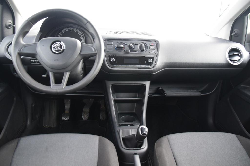 Skoda Citigo 1.0 Greentech Style Airco Audio/origineel Lmv, Voorwielaandrijving, Stof, Gebruikt, Euro 6