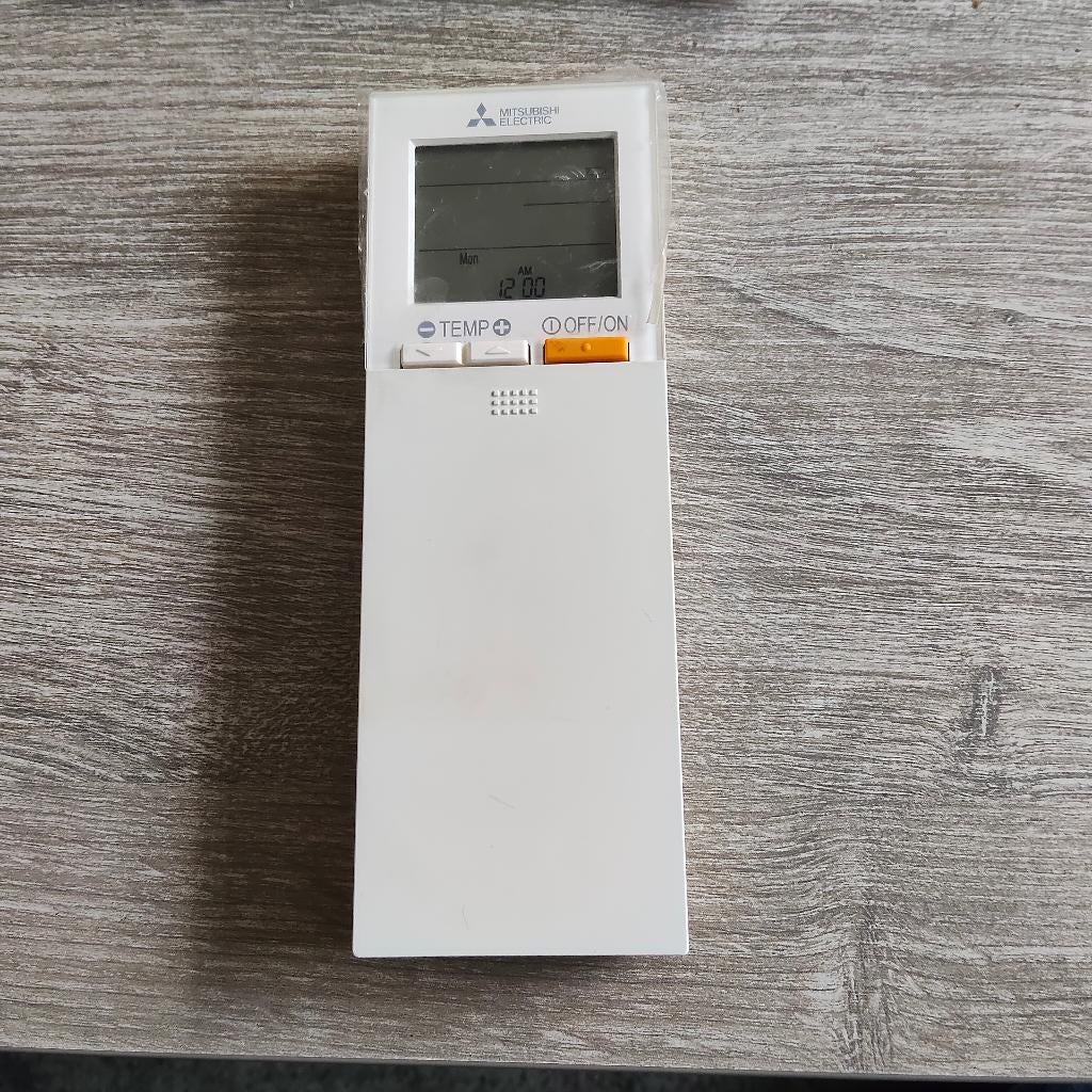 Afstandsbediening Mitsubishi airco, 3 snelheden of meer, Ophalen of Verzenden, Zo goed als nieuw, Afstandsbediening