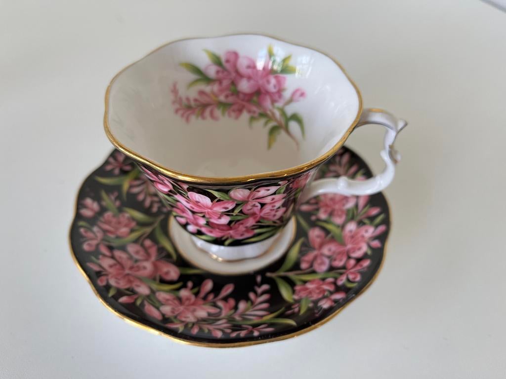 Set: Royal Albert Provincial Flowers Sunflower kop schotel, Ophalen