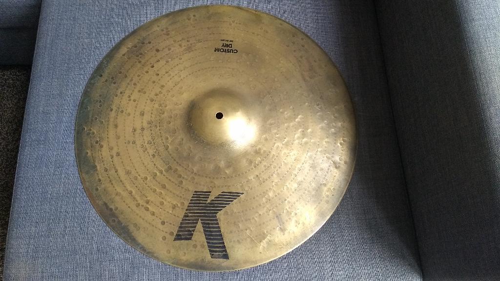 Zildjian K Custom Dry 20 inch ride – in goede staat, Muziek en Instrumenten, Drumstellen en Slagwerk, Ophalen, Zo goed als nieuw