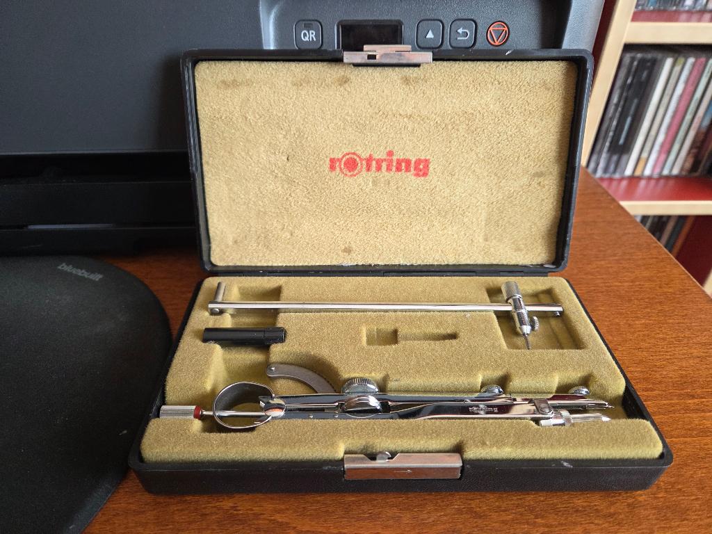 Vintage Rotring passer, Ophalen of Verzenden, Zo goed als nieuw, Overige typen