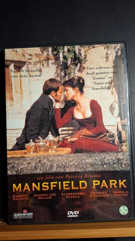 Mansfield Park DVD - Gebaseerd op Jane Austen, Vanaf 6 jaar, Ophalen of Verzenden, Gebruikt, Historisch of Kostuumdrama