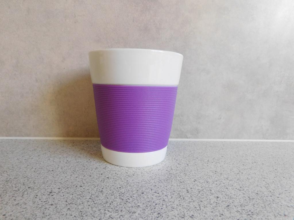 Mok 10x9 cm. Paars Canteen Bodum, Huis en Inrichting, Keuken | Servies, Ophalen of Verzenden, Zo goed als nieuw, Overige stijlen