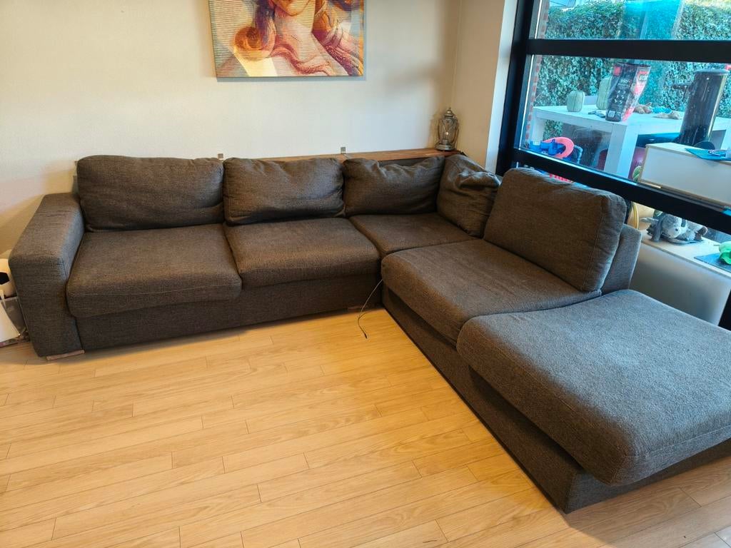 Hoekbank Lucca Goossens, Huis en Inrichting, Banken | Bankstellen, Ophalen