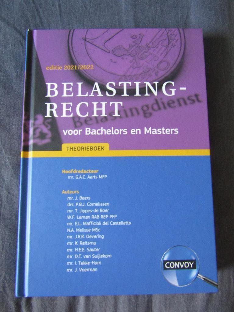 HBO Belastingrecht Theorieboek, Ophalen of Verzenden, Beta, Zo goed als nieuw, HBO