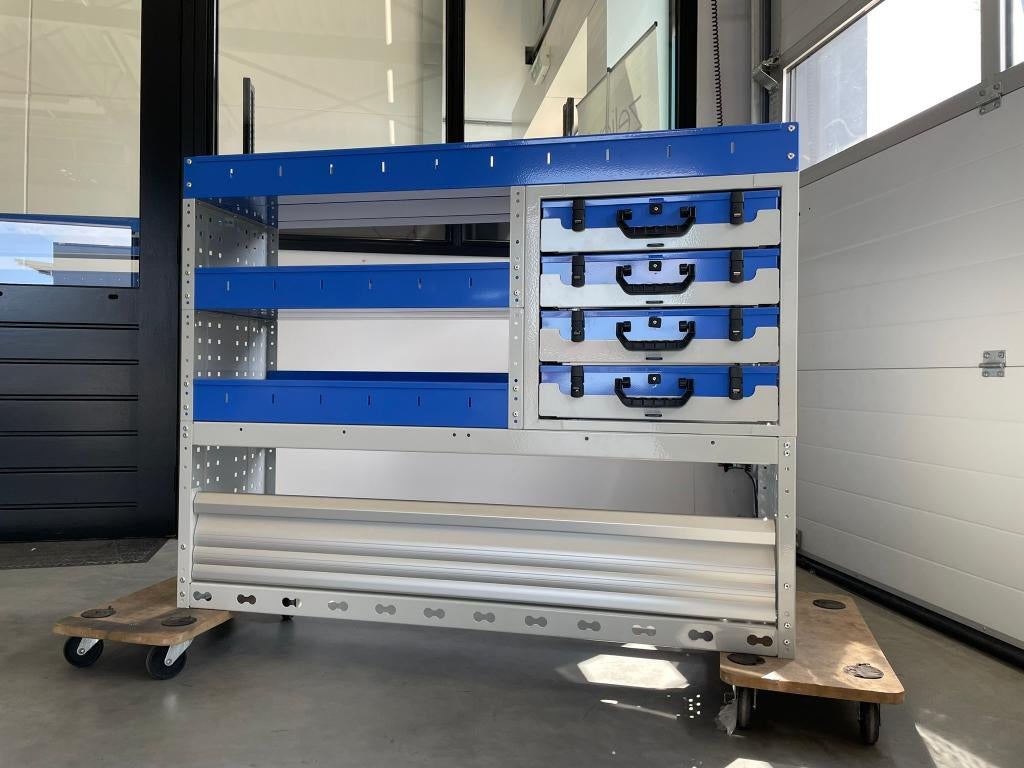 Ford Transit Custom/ VW Transporter bedrijfswagen inrichting, Ophalen, Bulters Bedrijfswageninrichtingen bv, Info@bulters.nl, DE Houtakker 12D