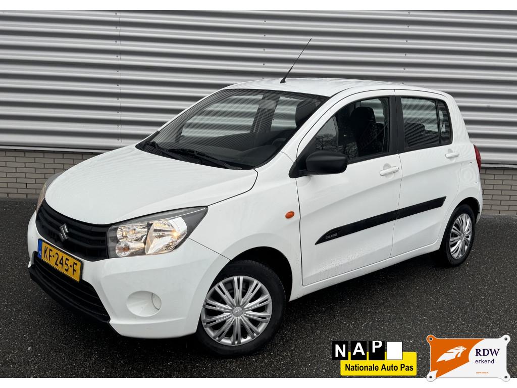 Suzuki Celerio 1.0 AUTOMAAT Comfort Carplay (bj 2016), Gebruikt, Navigatiesysteem, 400 kg, Origineel Nederlands