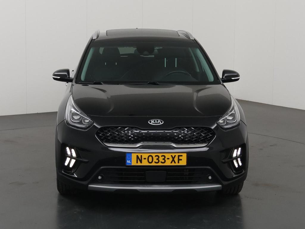 Kia Niro 1.6 GDi Hybrid ExecutiveLine | Lederen Bekleding |, Auto's, Kia, Gebruikt, Euro 6, 2 kWh, Zwart