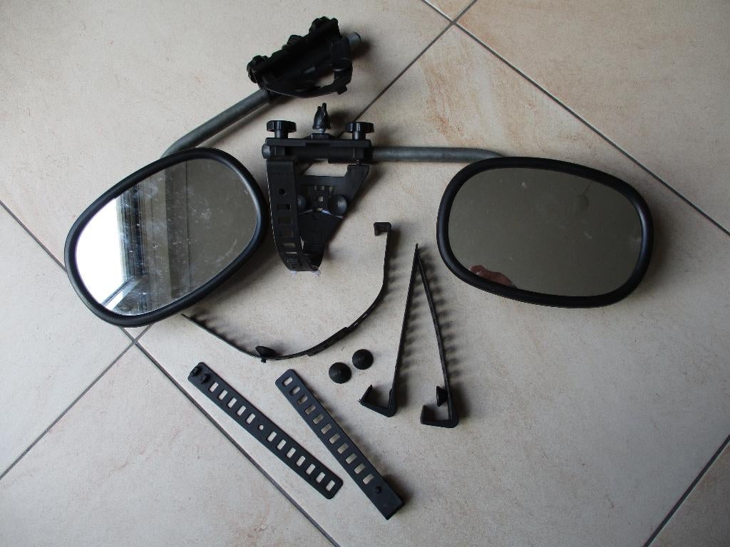 Caravanspiegels, Ophalen, Gebruikt