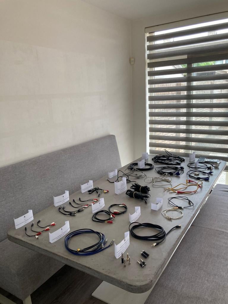 Jack, RCA/Tulp, AC-DC adapter, USB, VGA, HDMI, ed. (BIEDEN), Computers en Software, Pc- en Netwerkkabels, Ophalen of Verzenden