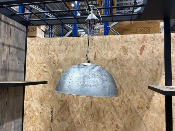 Grote Industriële Hanglamp 62cm Metaal /Loft/ Factory Style, Ophalen, Zo goed als nieuw, Metaal, Minder dan 50 cm