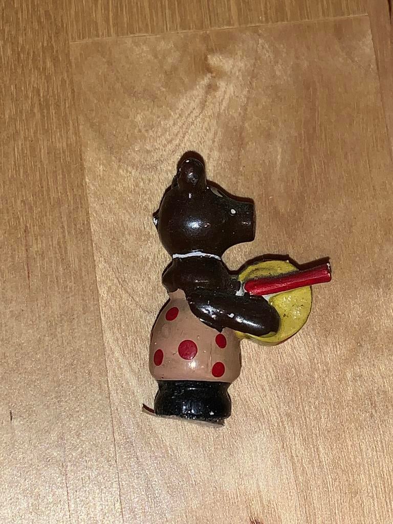 Ertsgebergte beertje/muziekantje, Ophalen of Verzenden