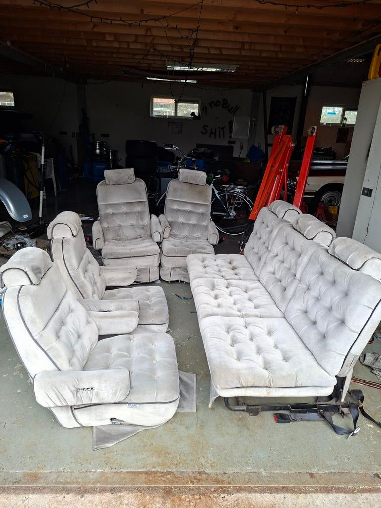 Chevy G20 Econoline Dodge captainchairs slaapbank USA, Ophalen of Verzenden