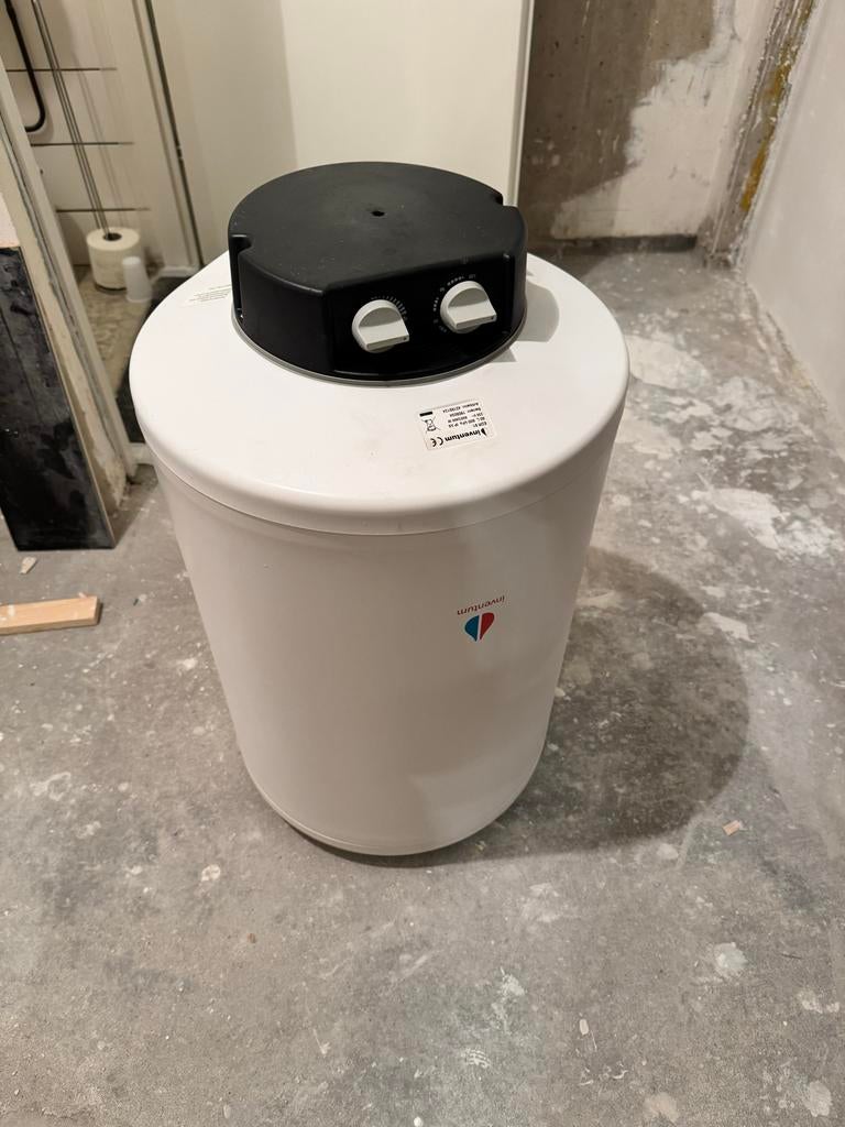 Inventum Boiler 50L - Zo goed als nieuw, Ophalen, 20 tot 100 liter, Boiler, Zo goed als nieuw