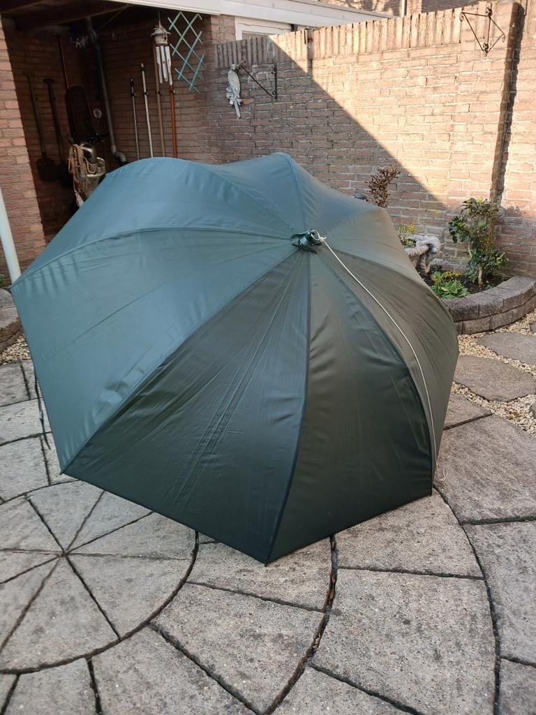 Visparaplu waterdicht doorsnede 1meter80 knikbaar, Ophalen