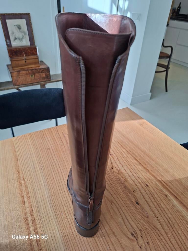 Prachtige Sartore leren laarzen maat 40 van Pauw, Kleding | Dames, Hoge laarzen, Ophalen of Verzenden, Zo goed als nieuw, Sartore