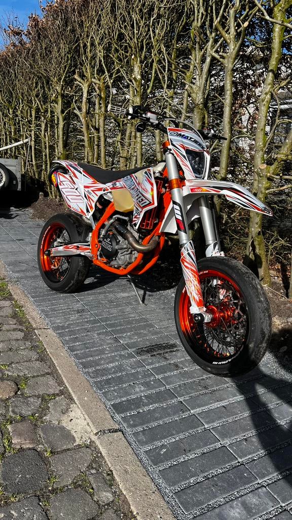 KTM EXC 500 Supermoto | FMF | CARBON |, Motoren, Motoren | KTM, Sportuitlaat, Particulier, Minimaal motorrijbewijs A2, 1 cilinder