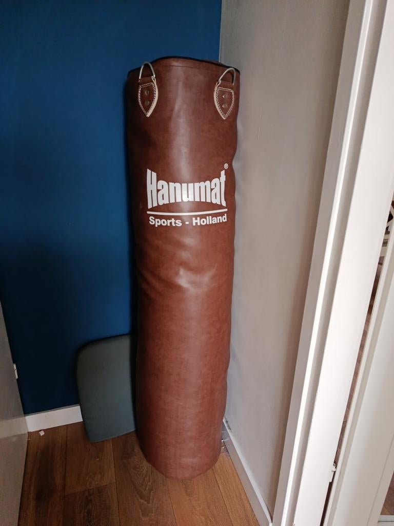 Hanumat Bokszak - Bruin kunstleder, Ophalen, Gebruikt, Bokszak